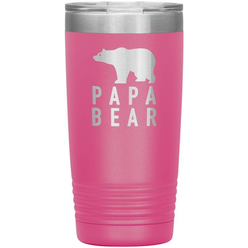Papa Bear 20oz Vacuum Tumbler