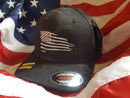 Flexfit Black Multicam Rugged American Flag Hat
