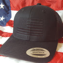 Blackout Flag Snapback Trucker Hat