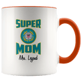 Personalized Super Coast Guard Mom 11oz Mug