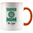 Personalized Super Coast Guard Mom 11oz Mug