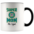 Personalized Super Coast Guard Mom 11oz Mug