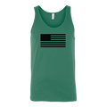 The Black USA Flag Tank Top