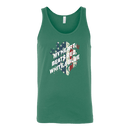 My Heart Beats Red, White, & Blue Tank Top
