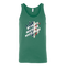 My Heart Beats Red, White, & Blue Tank Top