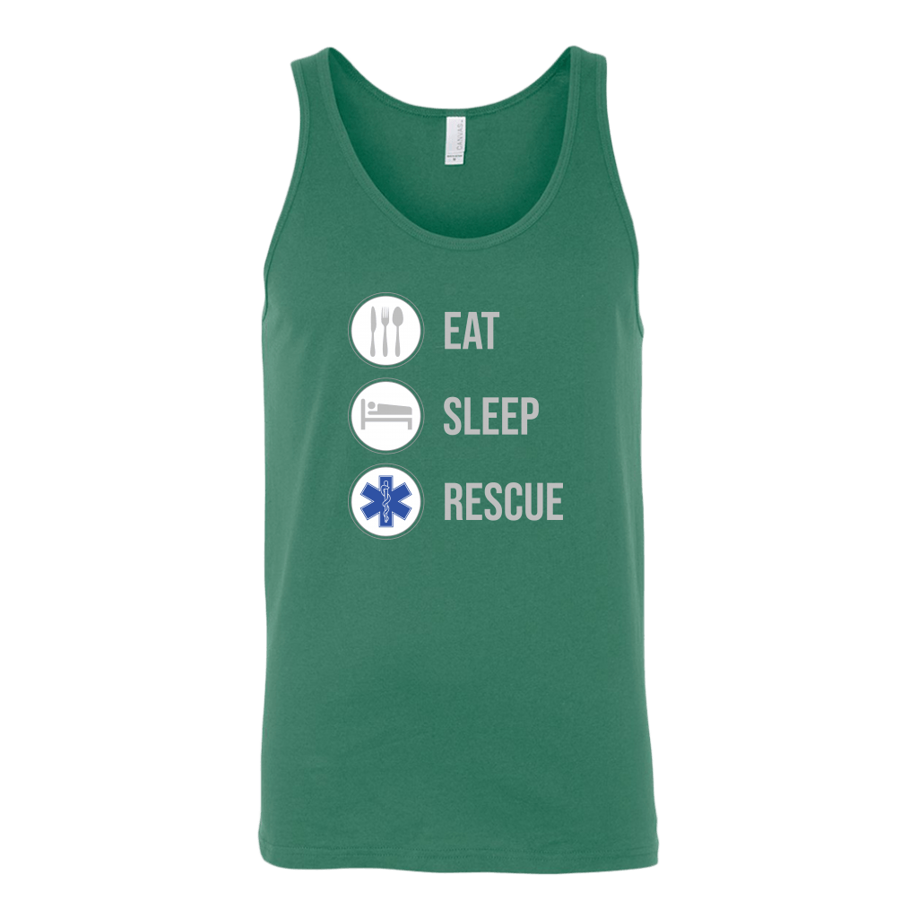 Eat Sleep Rescue EMT Tank Top
