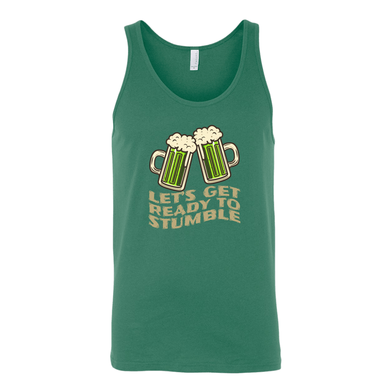 Let's Get Ready To Stumble St. Patrick's Day Funny Tank Top
