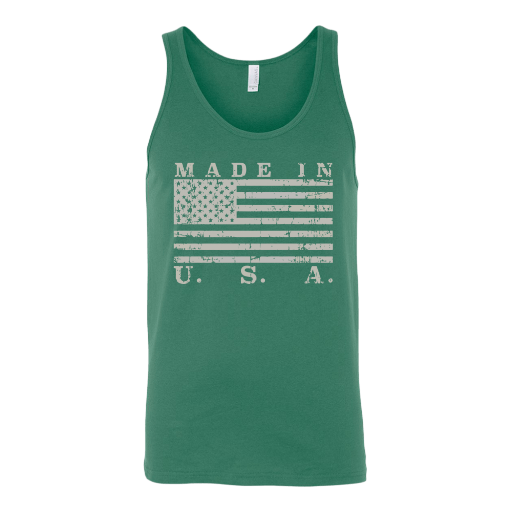 Made In USA Flag Tank Top