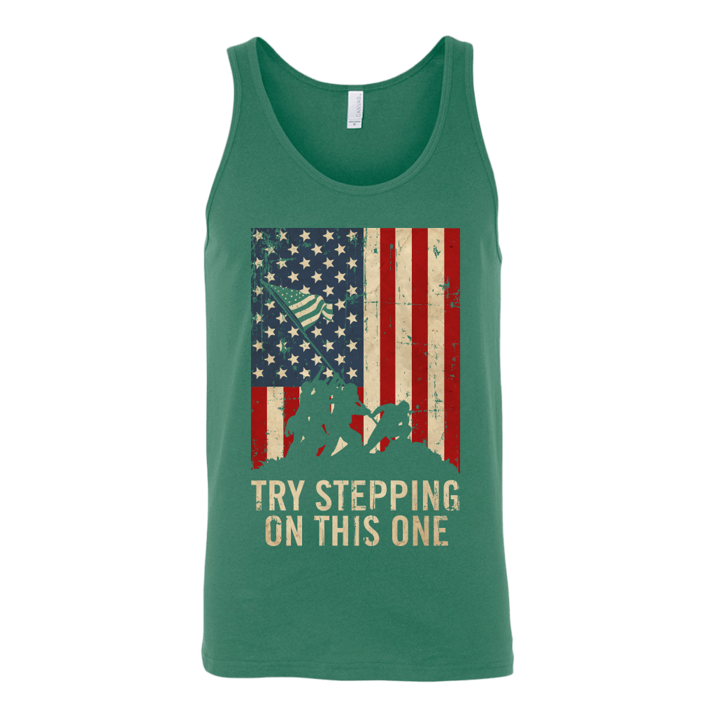 Try Stepping On This One Tank Top