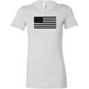 Black USA Flag Women's T-Shirt