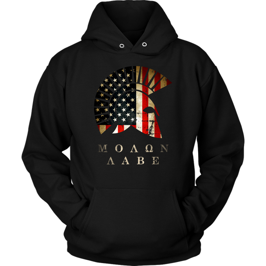 Molon Labe Unisex Hoodie