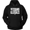 Veterans Before Illegals Unisex Hoodie