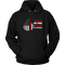Fueled by Fire Driven by Courage Firefighter Unisex Hoodie
