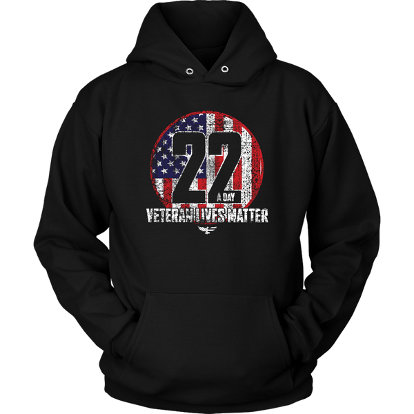 22 Awareness Unisex Hoodie