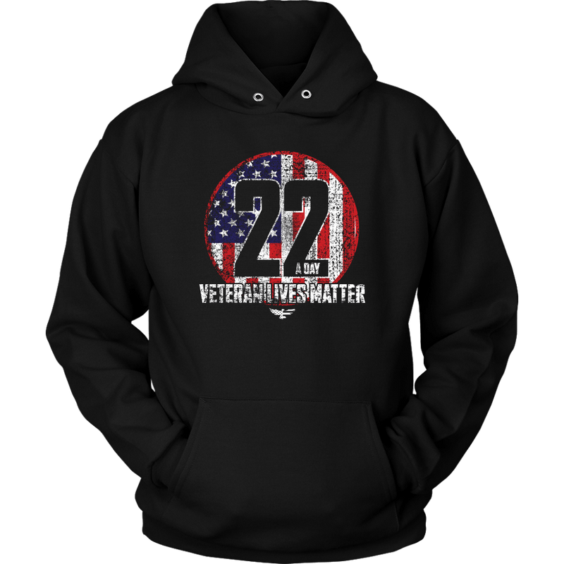 22 Awareness Unisex Hoodie