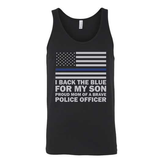 Proud Police Mom Tank Top