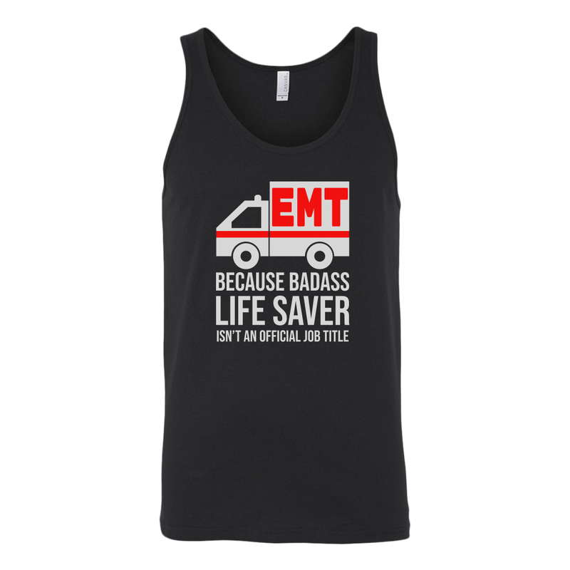 Badass Life Saver EMT Tank Top