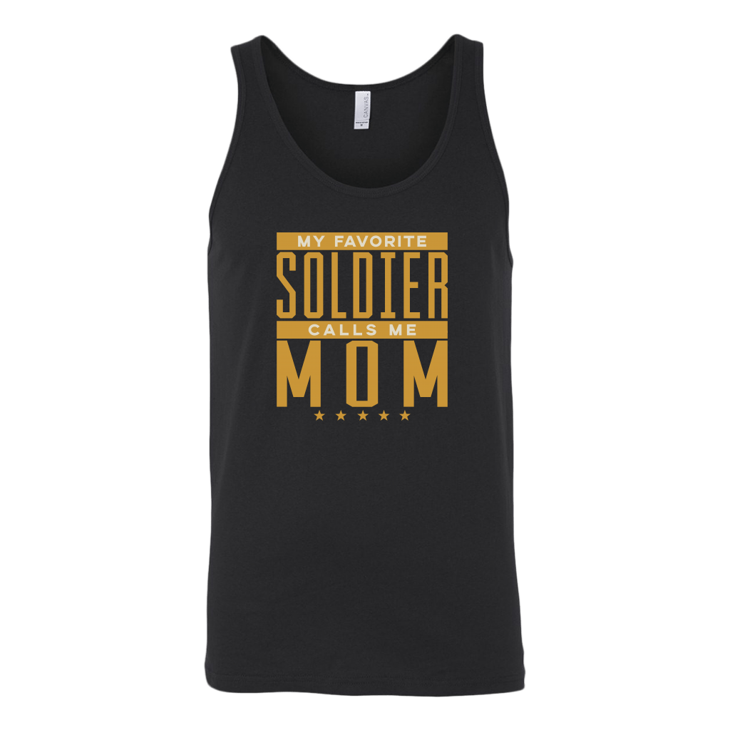 My Favorite Soldier Calls Me Mom Tank Top