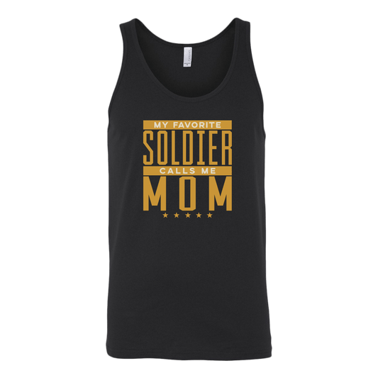 My Favorite Soldier Calls Me Mom Tank Top