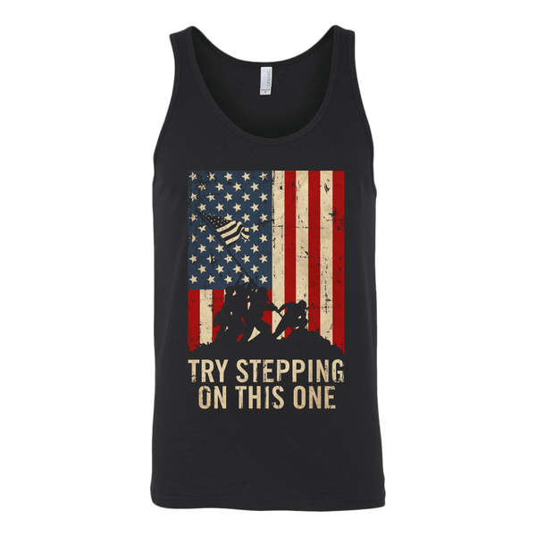Try Stepping On This One Tank Top