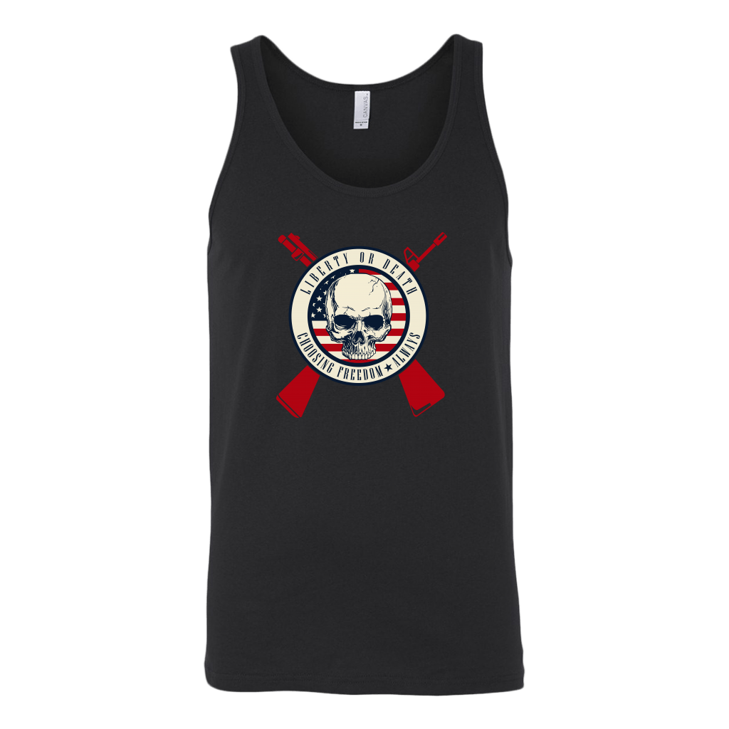 Liberty Or Death Tank Top