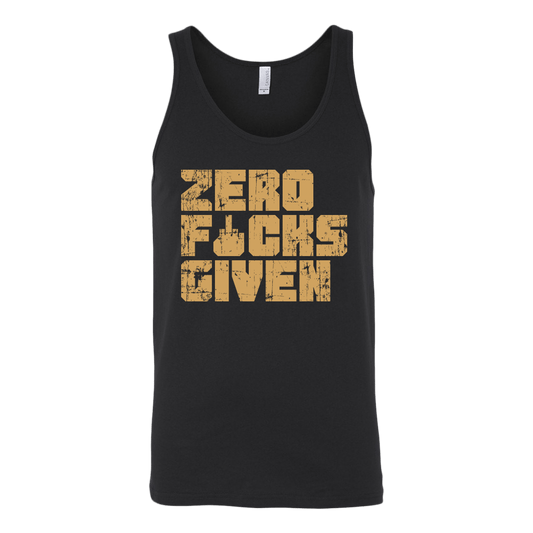 Zero F&#$ Given Tank Top