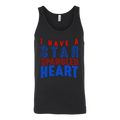 I Have A Star-Spangled Heart Tank Top