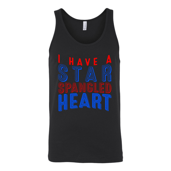 I Have A Star-Spangled Heart Tank Top