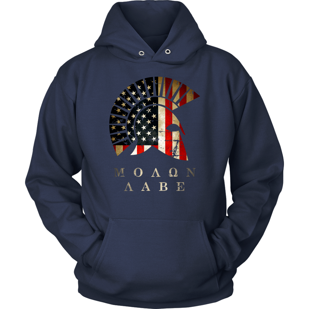 Molon Labe Unisex Hoodie