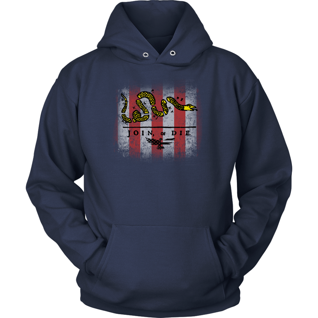 Join or Die Unisex Hoodie