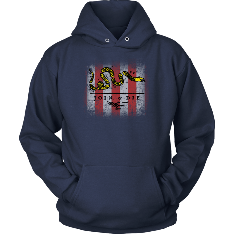 Join or Die Unisex Hoodie