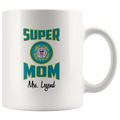 Personalized Super Coast Guard Mom 11oz Mug