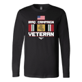 Iraq Ribbon American Made Long Sleeve