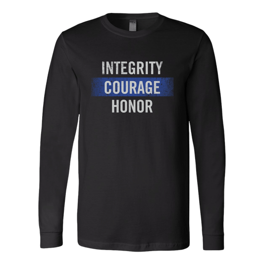 Integrity, Courage, Honor Long Sleeve