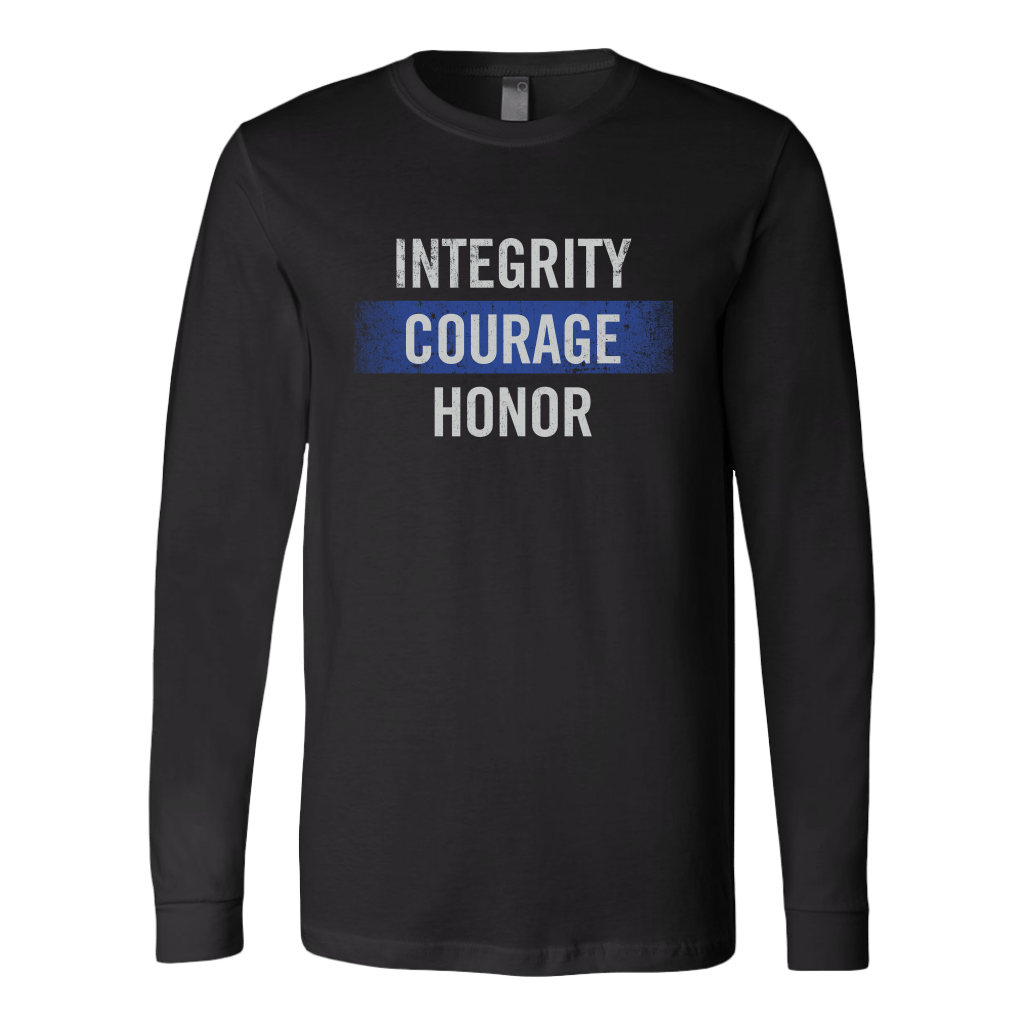 Integrity, Courage, Honor Long Sleeve