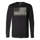 R.E.D. - Remember Everyone Deployed US Flag Long Sleeve