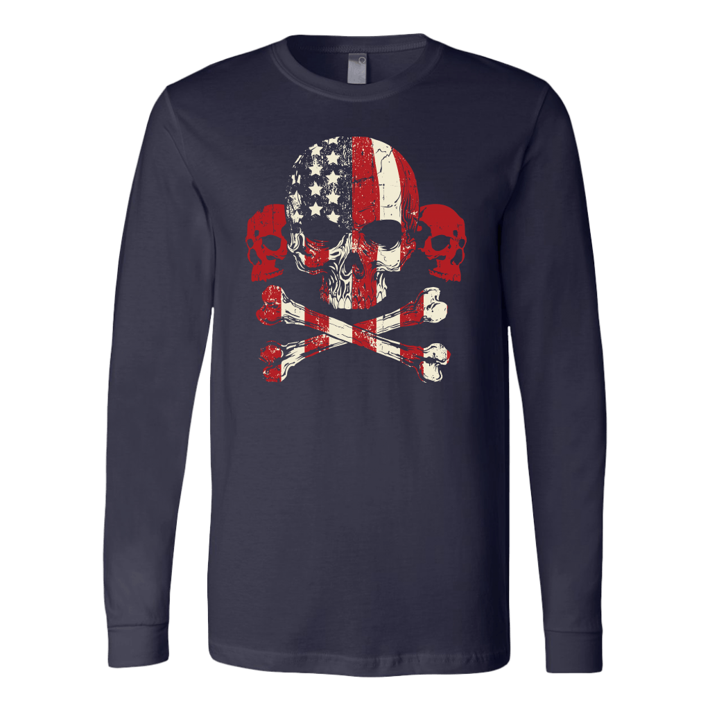 Gadsden's Skulls Long Sleeve