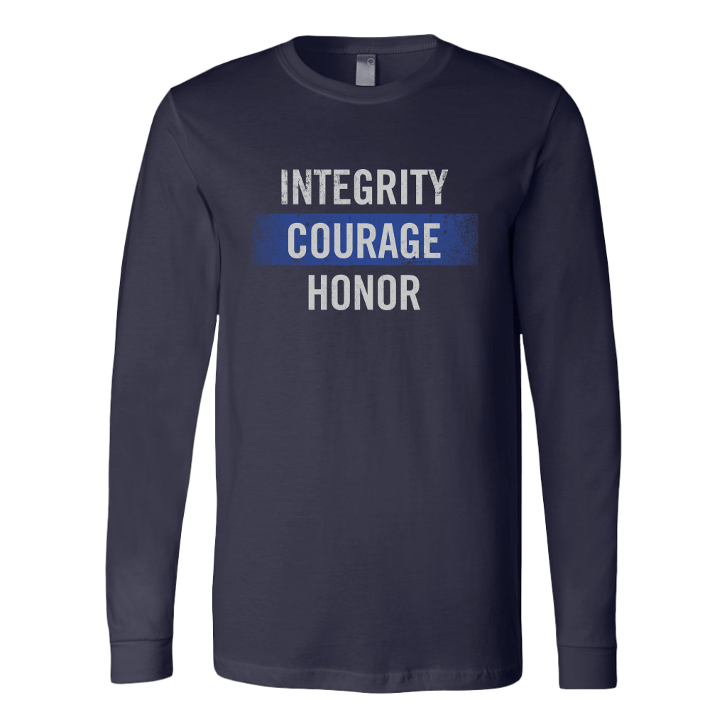 Integrity, Courage, Honor Long Sleeve