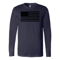 The Black USA Flag Long Sleeve