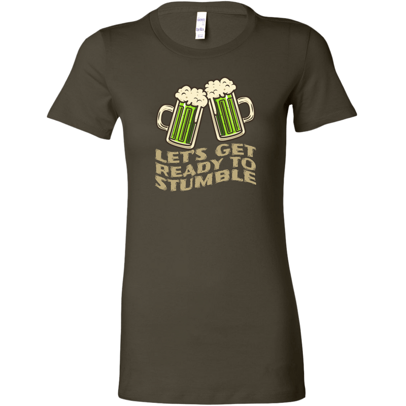 Let's Get Ready to Stumble St. Patrick's Day Funny Women's T-shirt