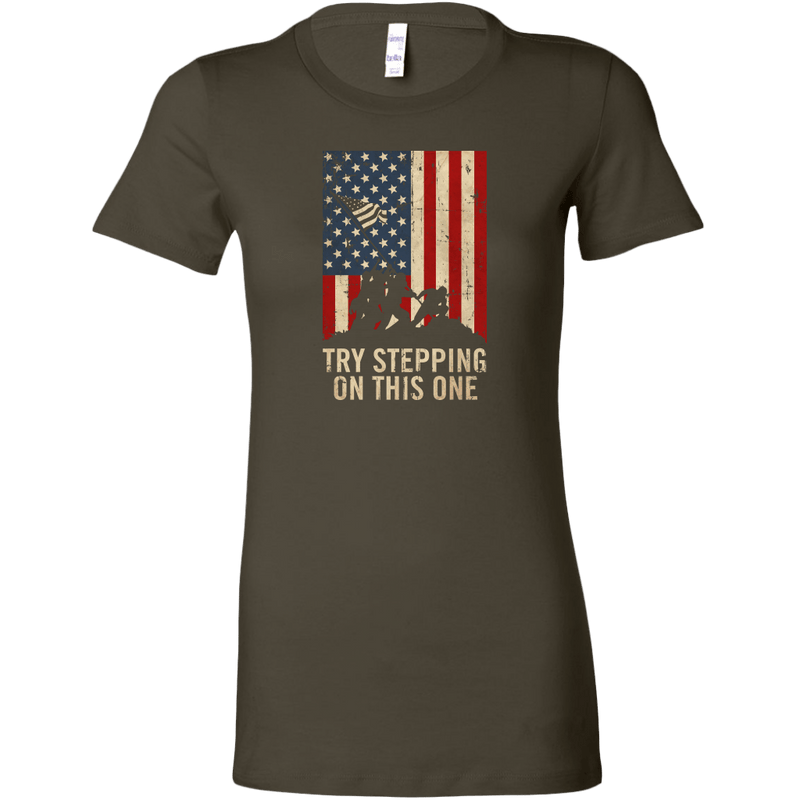 Try Stepping On This One Women's T-Shirt