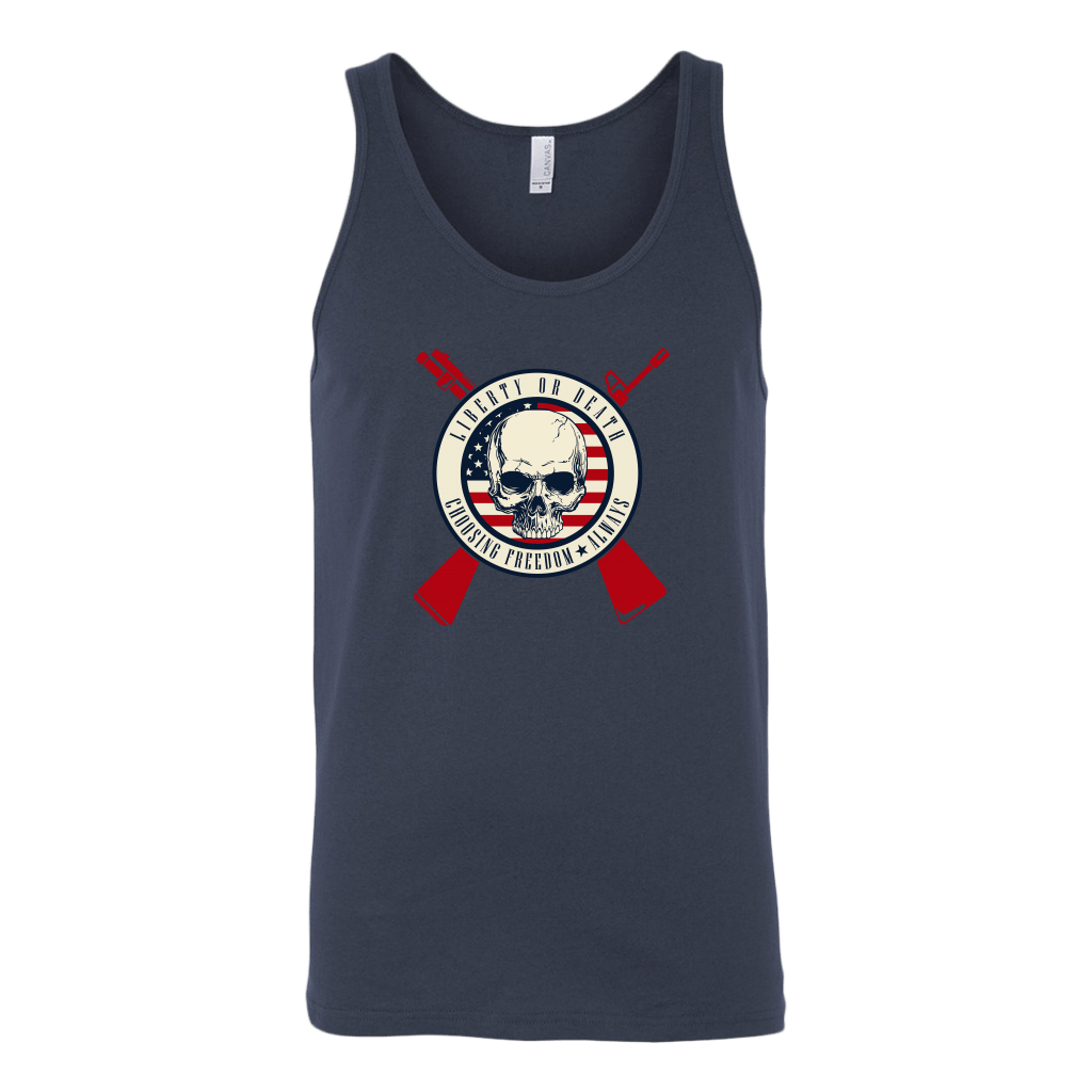 Liberty Or Death Tank Top