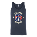Freedom And Beer Tank Top