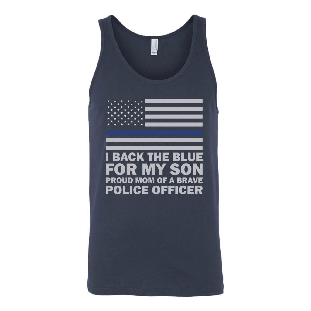 Proud Police Mom Tank Top
