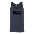 The Black USA Flag Tank Top
