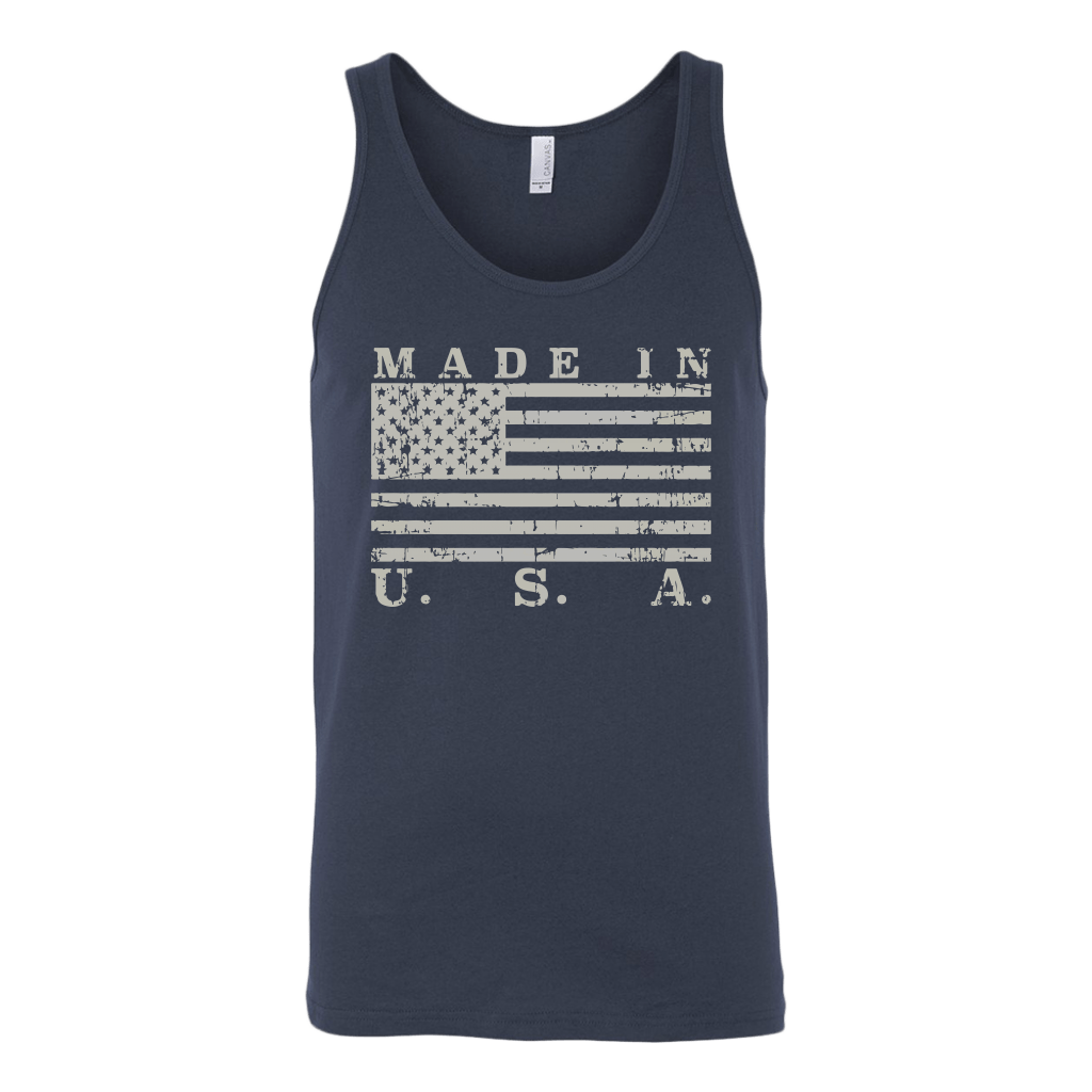 Made In USA Flag Tank Top
