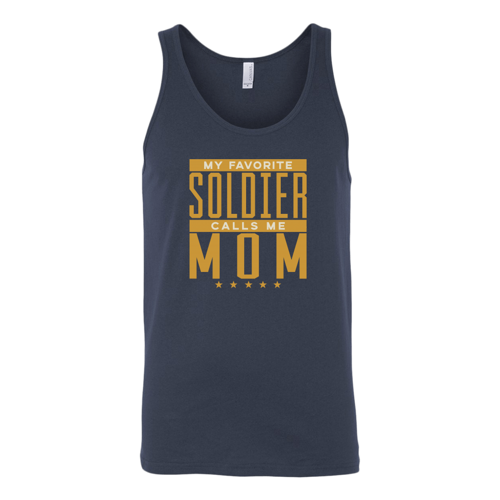 My Favorite Soldier Calls Me Mom Tank Top
