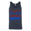 I Have A Star-Spangled Heart Tank Top