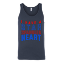 I Have A Star-Spangled Heart Tank Top