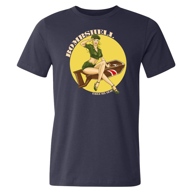 Bombshell Nose Art Men's Tee